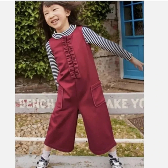 Mini Boden Bramble Ruffled Sleeveless Romper Jumpsuit Girls 3-4 Year (104 cm) - Picture 13 of 13